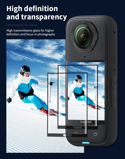 Insta360 X4 Premium Glass Lens Guard Protector for ONE X4 – Accessories for Insta360 ONE X4