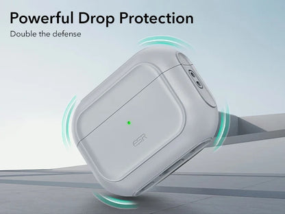 ESR AirPods Pro 2 Case with Lanyard – MagSafe Compatible Cover for AirPods Pro (2023/2022/2019) with USB-C/Lightning Cable