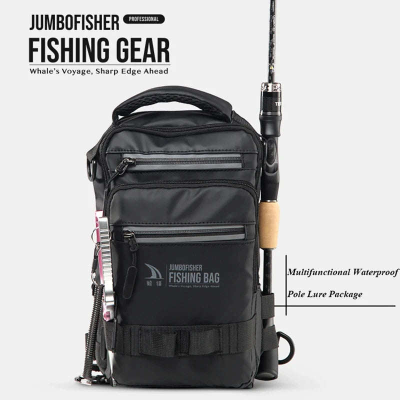 Multifunctional Fishing Backpack – Lightweight Tactical Gear Bag for Outdoor Fishing