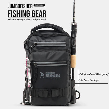 Multifunctional Fishing Backpack – Lightweight Tactical Gear Bag for Outdoor Fishing