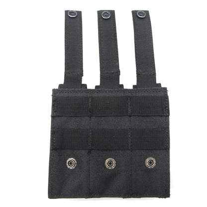 9mm Tactical Magazine Pouch - MOLLE Single & Double Mag Bag, Open-Top Pouch for Glock, M1911, 92F, Torch & Triple Bag