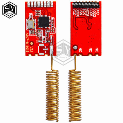 CC1101 Wireless Module - 10mW, 433MHZ/868MHZ, Long Distance Transmission 300-1000M with SMA Antenna, Wireless Transceiver