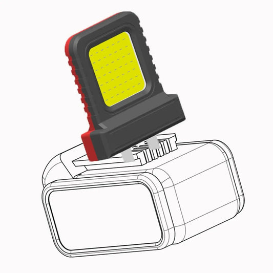 21V Electric Tool with Universal Lithium Battery – LED Work Light & Floodlight for Auto Repair, Outdoor Construction & Long-Term Use