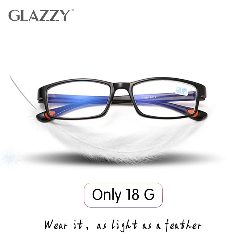 Ultralight Reading Glasses – Anti Blue-Light Presbyopic Eyewear for Hyperopia +1.0 to +4.0