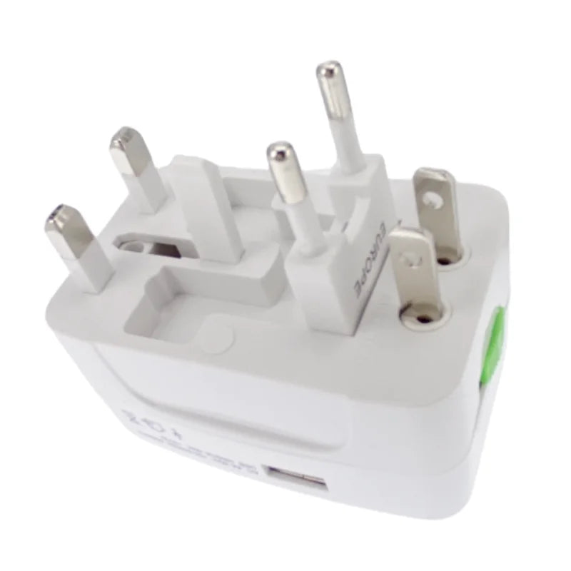 Universal Power Plug Adapter - International Travel AC Charger Convert ...