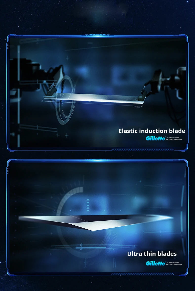 Gillette Sensor Excel Razor Blades for Men - Replacement Shaving Cartridges, 10/20 Count for Face Hair Removal