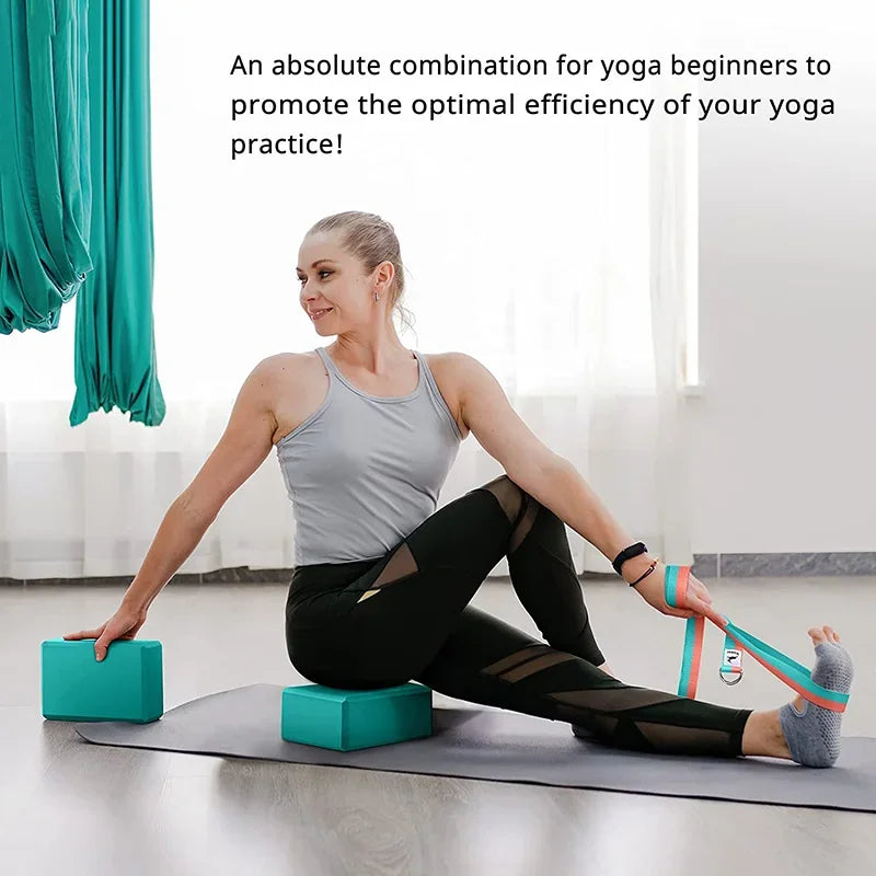 EVA Yoga & Pilates Blocks – Exercise Bricks for Home Fitness, Reinforcement, and Workout Support