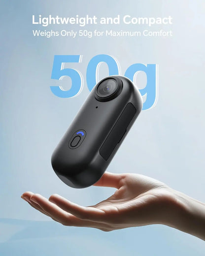 BOBLOV W4 Mini Body Camera – 1080P HD Wearable Camera with 128GB Storage, 2-Hour Recording, Lightweight Hands-Free for Outdoor & Pet Walking