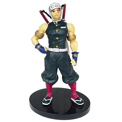Demon Slayer Anime Figures – Kimetsu No Yaiba Tanjiro Nezuko Zenitsu Inosuke Action Doll Toys