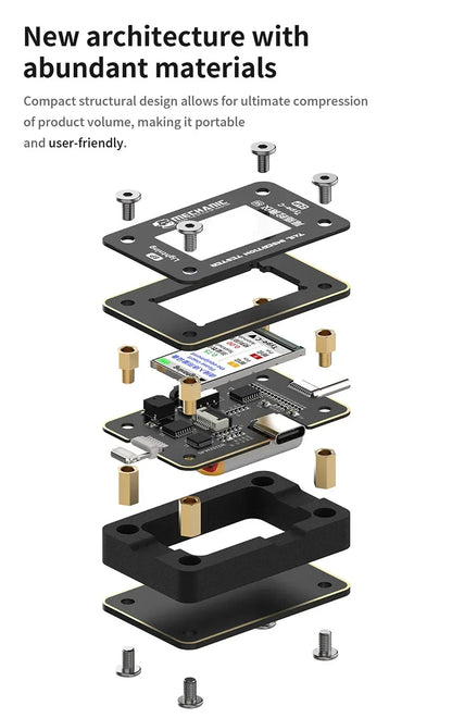 MECHANIC T-824 SE Tail Insertion Tester – Type-C & Lightning Interface Detector for Phone Repair Tools