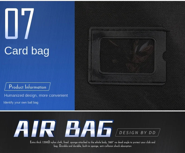 PGM Golf Aviation Bag HKB002 – Thickened Dust Storage Foldable Aircraft Consignment Tug Bag