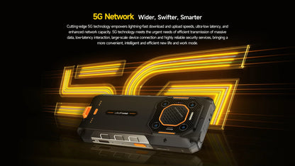 Ulefone Armor 26 Ultra 5G Rugged Waterproof Smartphone - 120W Fast Charging, 15600mAh, 200MP+64MP, 24GB+512GB, NFC