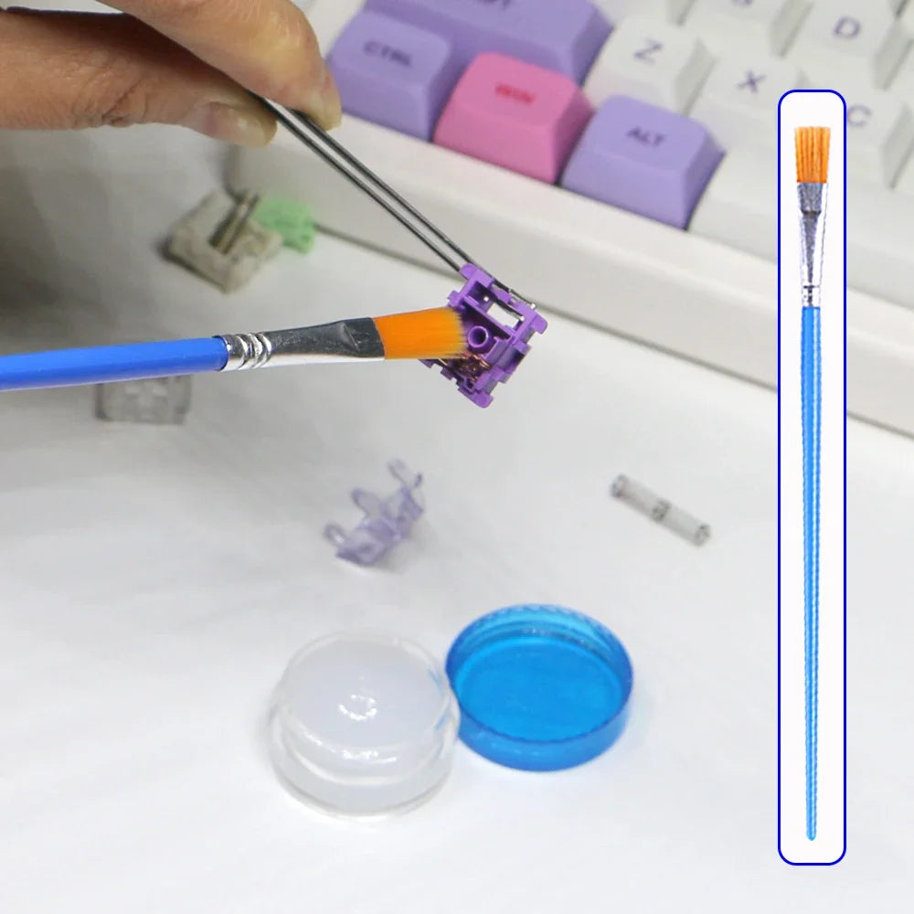 Keyboard Keycaps Switch Puller and Opener - Switch Lubrication Package for Mechanical Keyboards, Hot Swap Accessory Kit for Gamers