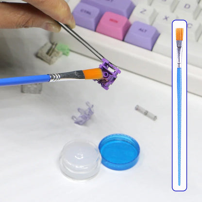 Keyboard Keycaps Switch Puller and Opener - Switch Lubrication Package for Mechanical Keyboards, Hot Swap Accessory Kit for Gamers