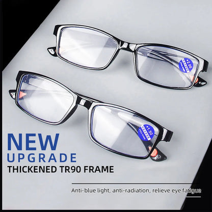 Ultralight Reading Glasses – Anti Blue-Light Presbyopic Eyewear for Hyperopia +1.0 to +4.0