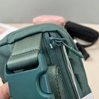 2025 Fashion Yoga Waist Bag – Metal Logo Sports & Mobile Bag for Unisex Fitness, Running & Women’s Gift