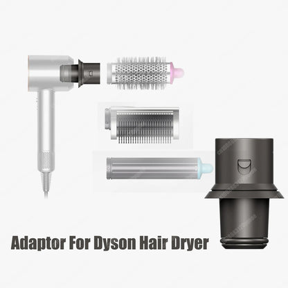 Anti-Flyaway Hair Styling Nozzle for Dyson Airwrap HS01/HS05 – Brush Attachment for Auto Curling & Dryer Accessories
