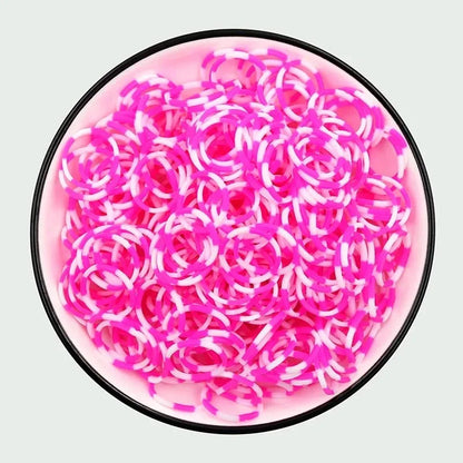 Loom Rubber Bands Refill Kit – DIY Bracelet Making Craft Set for Kids, Creative Weaving Toy Gift