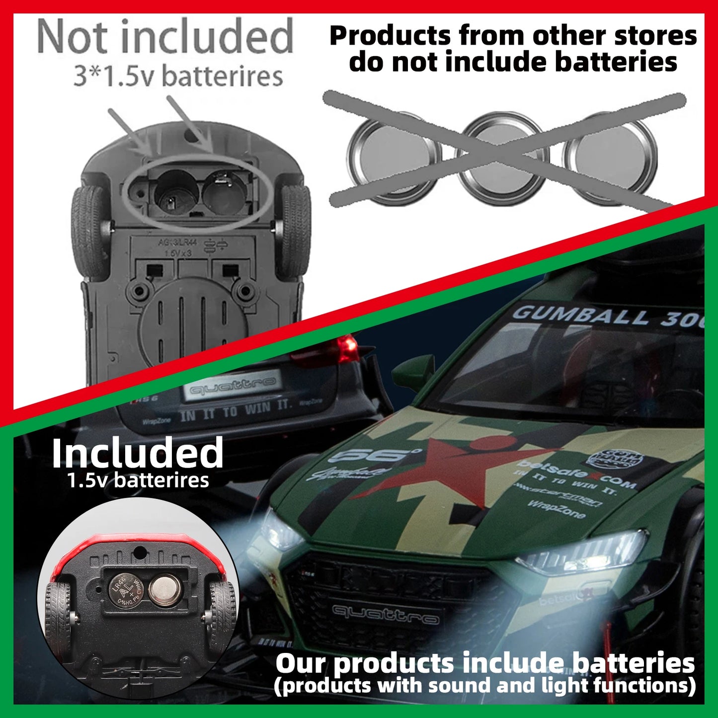 1:32 Dodge Challenger SRT Hellcat Redeye Diecast Model – V8 Alloy Metal American Muscle Sports Car Collectible