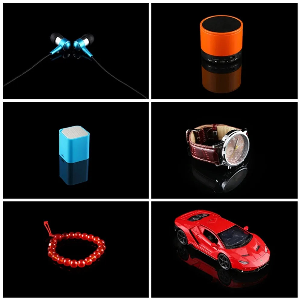 Acrylic Reflection Board — White & Black Photographic Display Prop for Light Box Accessories, Photo Reflection Background