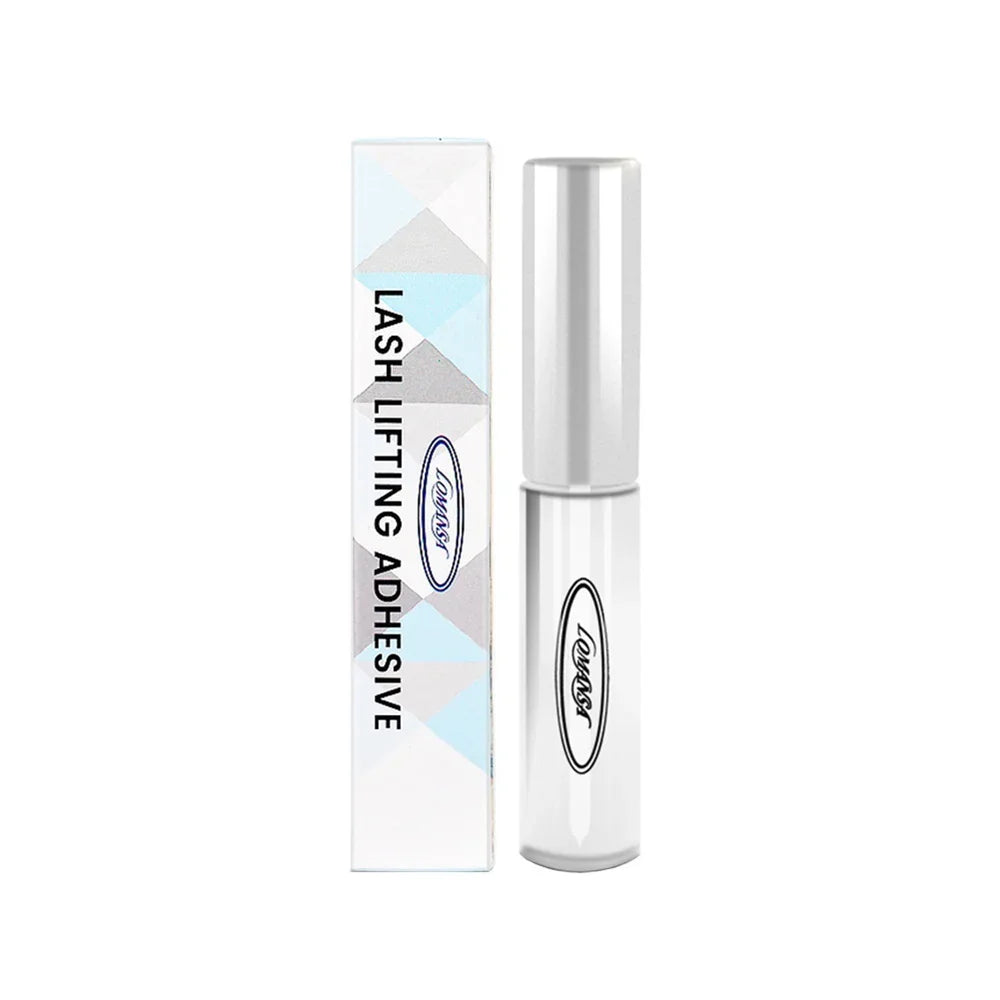 Eyelash Glue for Curling Thick Lashes - Transparent Liquid Adhesive for Lash Perms