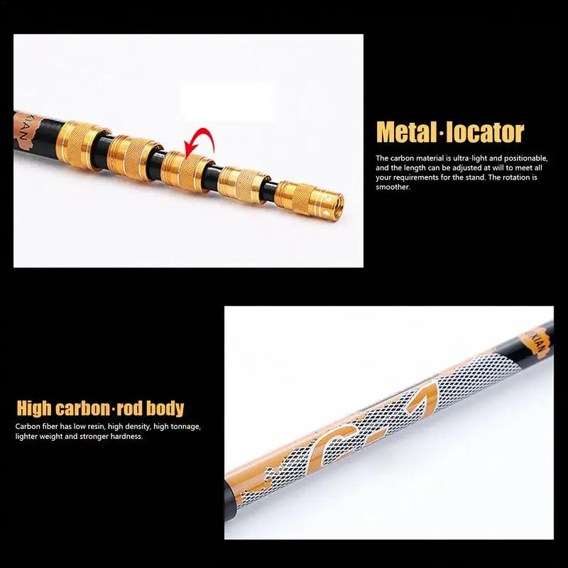 360° Adjustable Telescopic Fishing Rod Holder – Portable Fishing Pole Support Stand Bracket