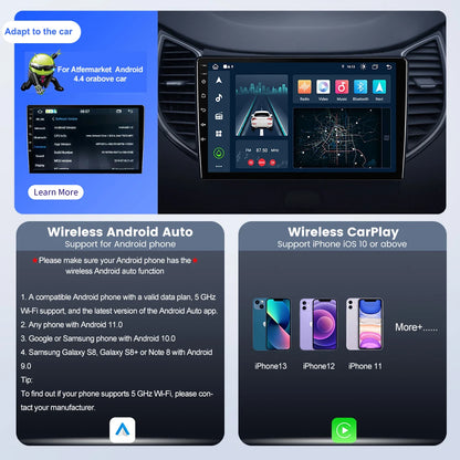 CarlinKit Wireless CarPlay Adapter — USB Dongle for Android Auto, MirrorLink, Waze & Spotify Car Multimedia