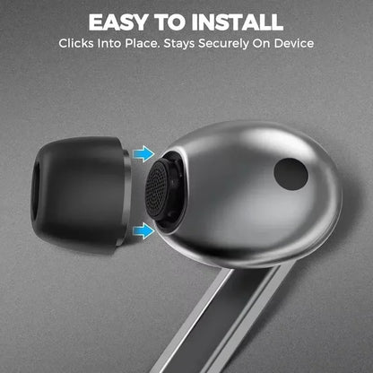 Samsung Galaxy Buds3 Pro Replacement Ear Tips – Soft Memory Foam Noise-Cancelling Eartips