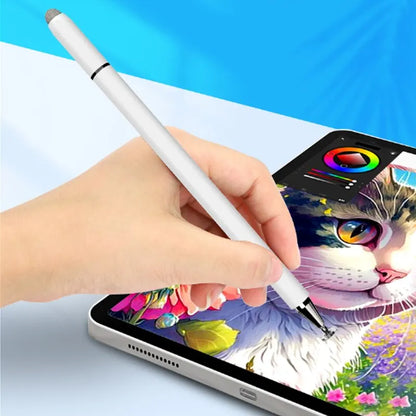 4-in-1 Universal Capacitive Stylus Pen - Magnetic Adsorption, No Battery Needed, with Ink Screw Tip for Android, iPhone, Touch Screens