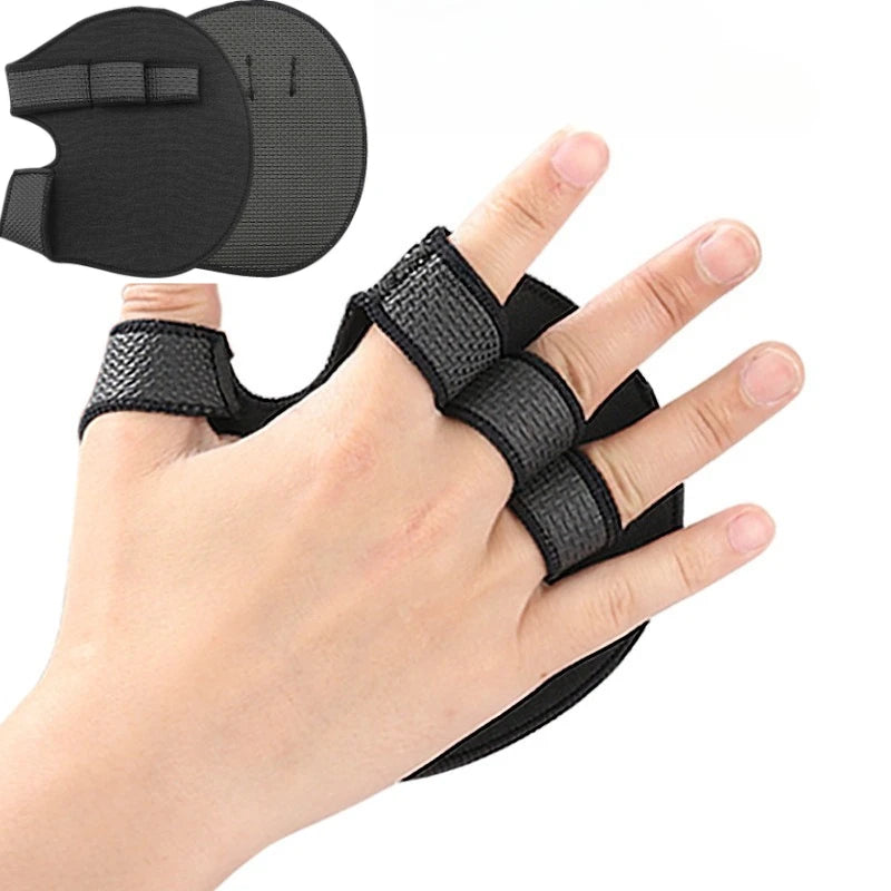 2PCS Neoprene Grip Pads – Weightlifting & Gym Workout Gloves for Powerlifting, Calisthenics, and Fitness Hand Protection