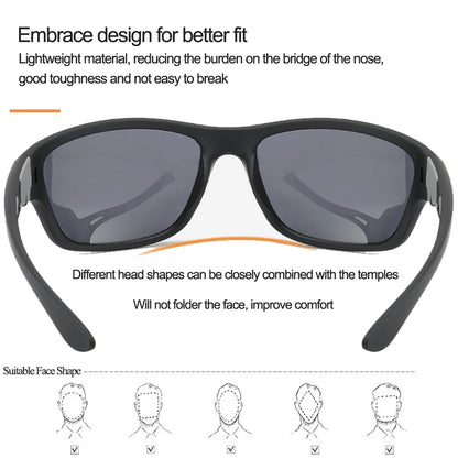 NEWBOLER Polarized Fishing Sunglasses: Men's Driving Shades for Hiking & Fishing - Classic Sun UV400 Eyewear