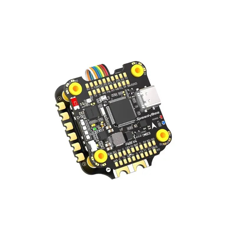 SpeedyBee F4 F405 V4 30x30 Stack – 55A/60A BLS 4-in-1 ESC, ICM42688P, Wireless Bluetooth FC for FPV Racing Drones, iNAV & Betaflight Compatible