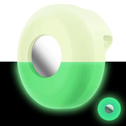 Airtag Dog Collar Holder – Silicone Protective Case for Apple AirTag, Full Body Cover Fits All Collar Sizes