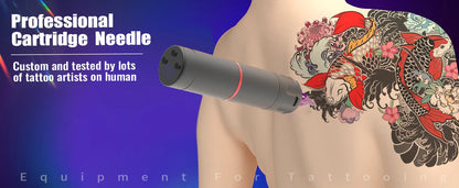 10pcs Disposable Tattoo Cartridge Needles – RL, RS, RM, M1 Series for Eyebrow, Eyeliner & Permanent Makeup