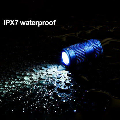 Tank007 E15 Pocket LED Flashlight Keychain – Portable High-Power White Light for Outdoor, Hiking & Emergency