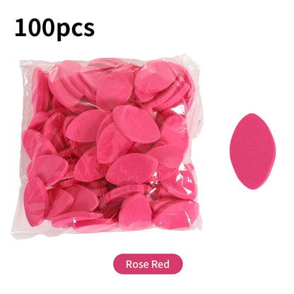 100pcs Soft Sponge Eyelash Pads – Reusable Lash Lifting & Eyelash Extension Practice Supplies