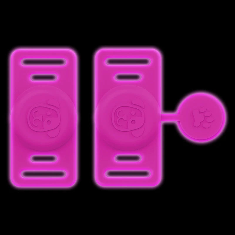 Airtag Dog Collar Holder – Silicone Protective Case for Apple AirTag, Full Body Cover Fits All Collar Sizes