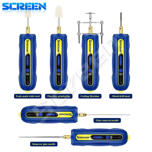 Mechanic IR10 PRO OCA LCD Screen Degumming Set – Adjustable Speed Electric Glue Removal Pen Kit for Mobile Phone Repair