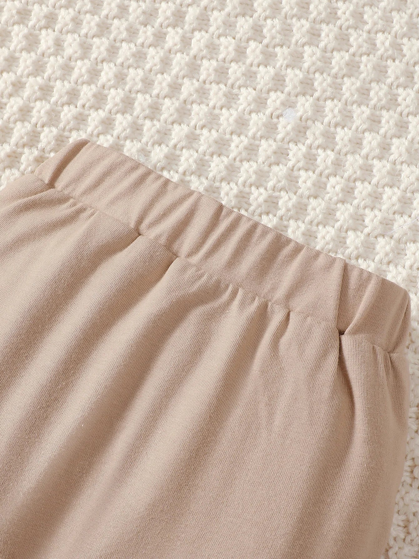 0-9 Months Baby Boy Set – Little Bear Long Sleeve Bodysuit, Pants, Hat & Socks for Spring & Autumn Newborns