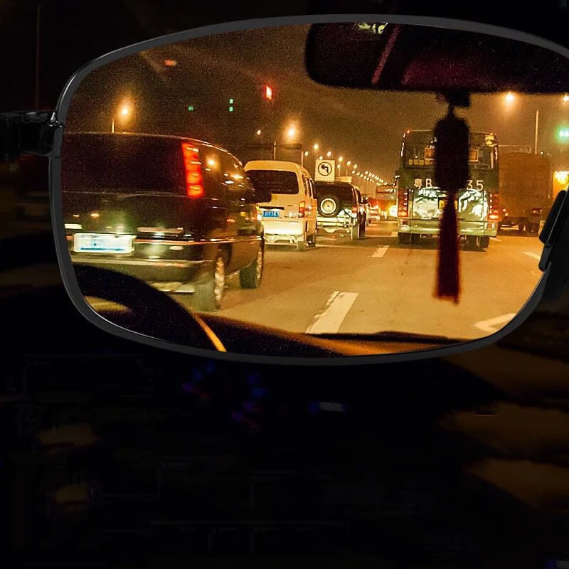 Car Night Vision Driving Glasses - Anti-Glare Motorcycle & Bicycle Goggles, UV Protection Sunglasses Eyewear for Drivers