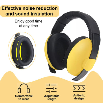 Baby Noise-Cancelling Headphones – 2-in-1 Convertible Ear Protection for Sleep & Sound Reduction