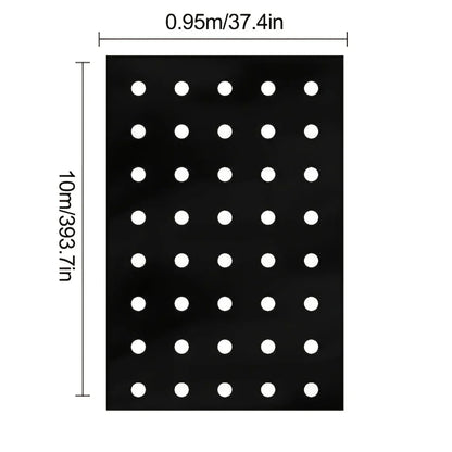 Black Plastic Mulch Film — High-Quality Vegetable Growing Film for Greenhouses & Plant Protection