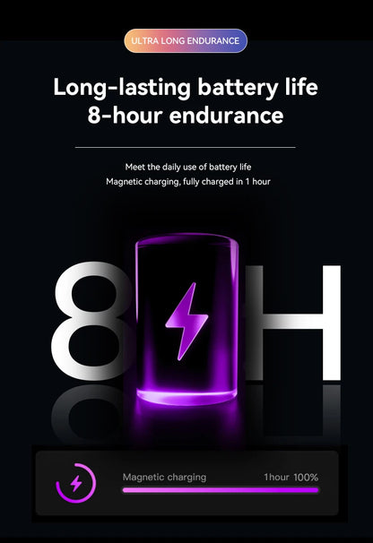 Smart Bluetooth Sunglasses for Men — Touch Control, Music & Calls, Remote Camera, Stereo Mic, AI Voice Assistant for Android & iOS