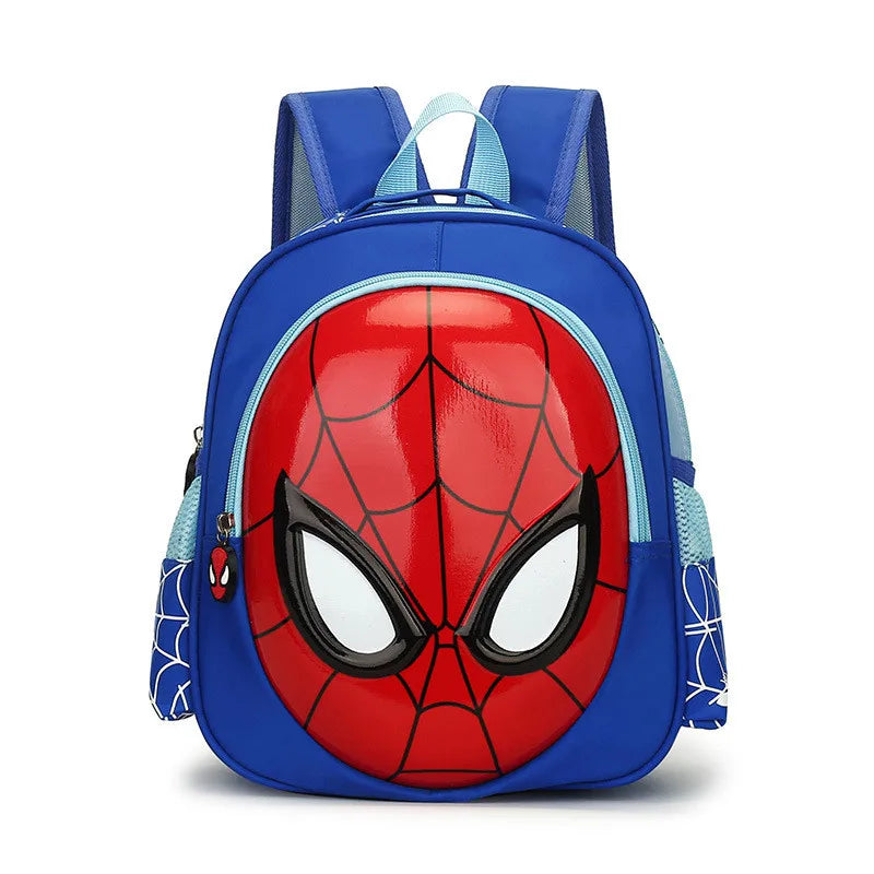 Marvel Spider-Man Children's Shoulder Bag - 3D Cartoon School Backpack for Kids - Travel Bag and Gift for Kindergarten