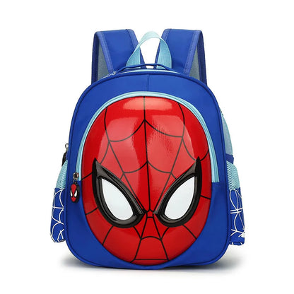 Marvel Spider-Man Children's Shoulder Bag - 3D Cartoon School Backpack for Kids - Travel Bag and Gift for Kindergarten
