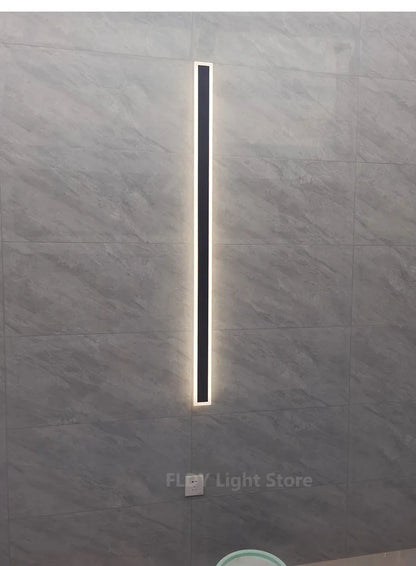 Outdoor Wall Lamp – IP65 Waterproof LED Long Corridor & Staircase Light, Balcony, Villa & Garden Entrance Lighting