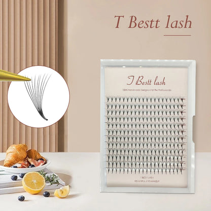 TBestt 5D/6D/8D/10D Premade Volume Lash Fans – Soft Silk Eyelash Extensions
