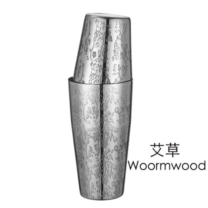 800ml Boston Cocktail Shaker Set – Stainless Steel Martini Bar Mixing Tin for Flair Cocktails