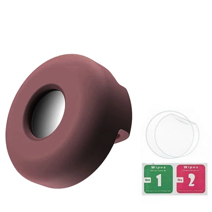 Airtag Dog Collar Holder – Silicone Protective Case for Apple AirTag, Full Body Cover Fits All Collar Sizes