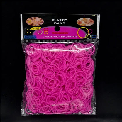 Loom Rubber Bands Refill Kit – DIY Bracelet Making Craft Set for Kids, Creative Weaving Toy Gift